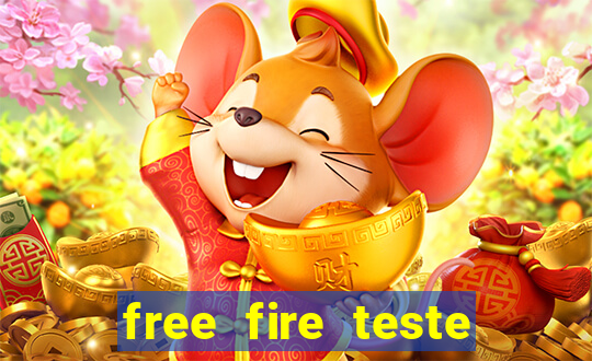 free fire teste grátis jogar agora